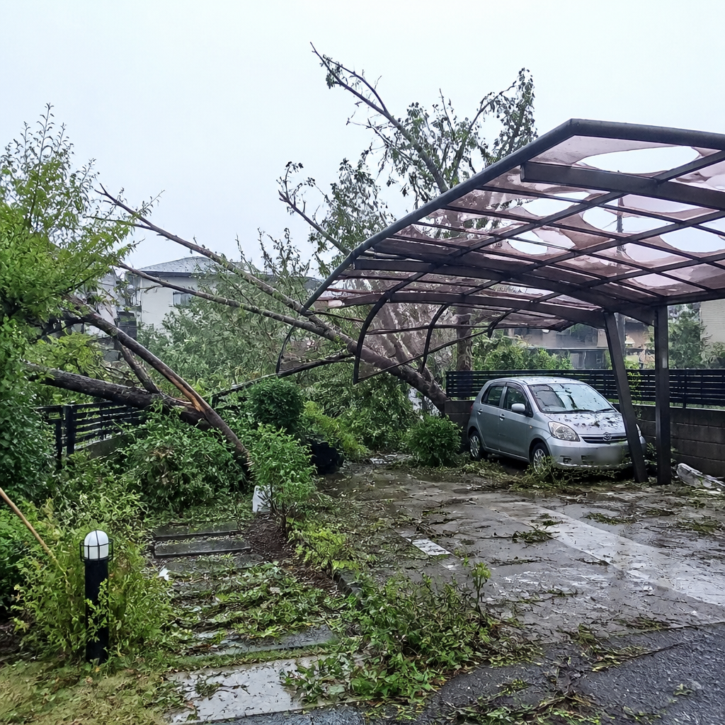 台風被害は放置せずに、今すぐリフォームを！