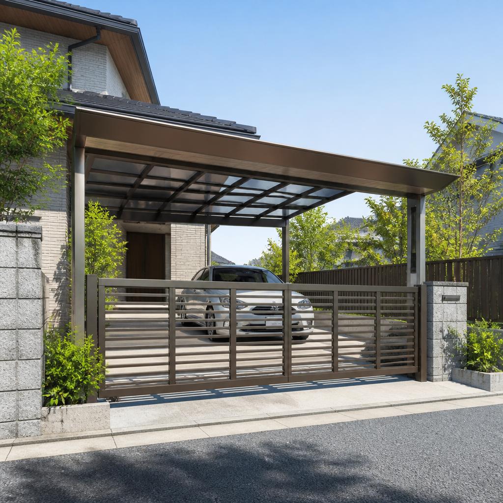 川越のリフォームで快適なカーゲートを実現！