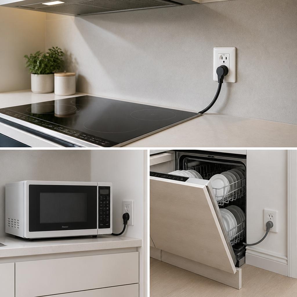 IHや電子レンジ、食洗器をもっと便利に！専用コンセントの増設はM8株式会社にお任せ！