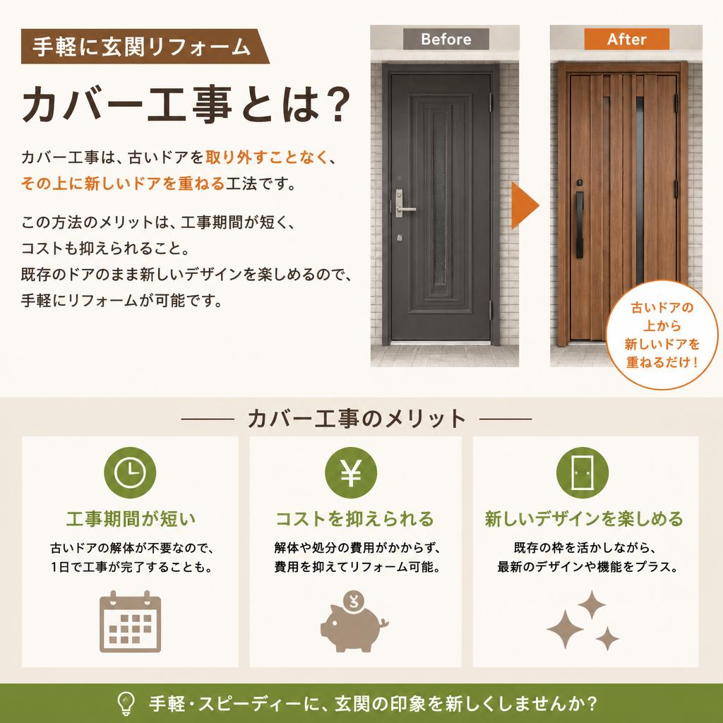 カバー工事のメリット