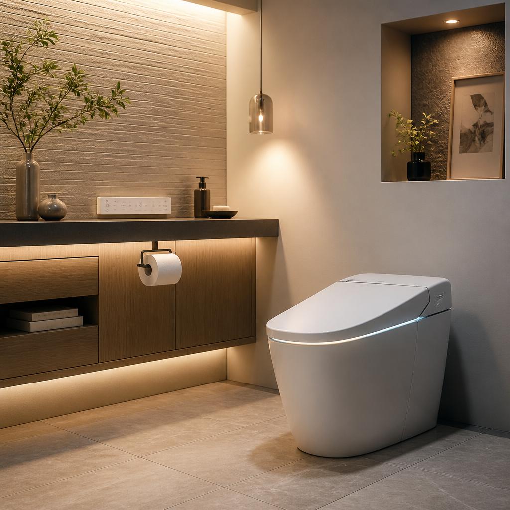 新しいトイレ体験、快適さとデザインの融合