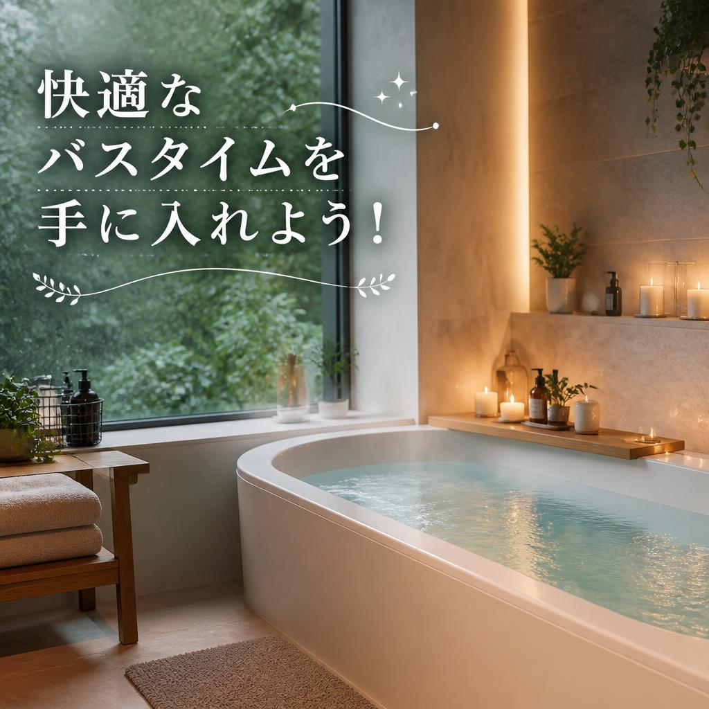 快適なバスタイムを手に入れよう！