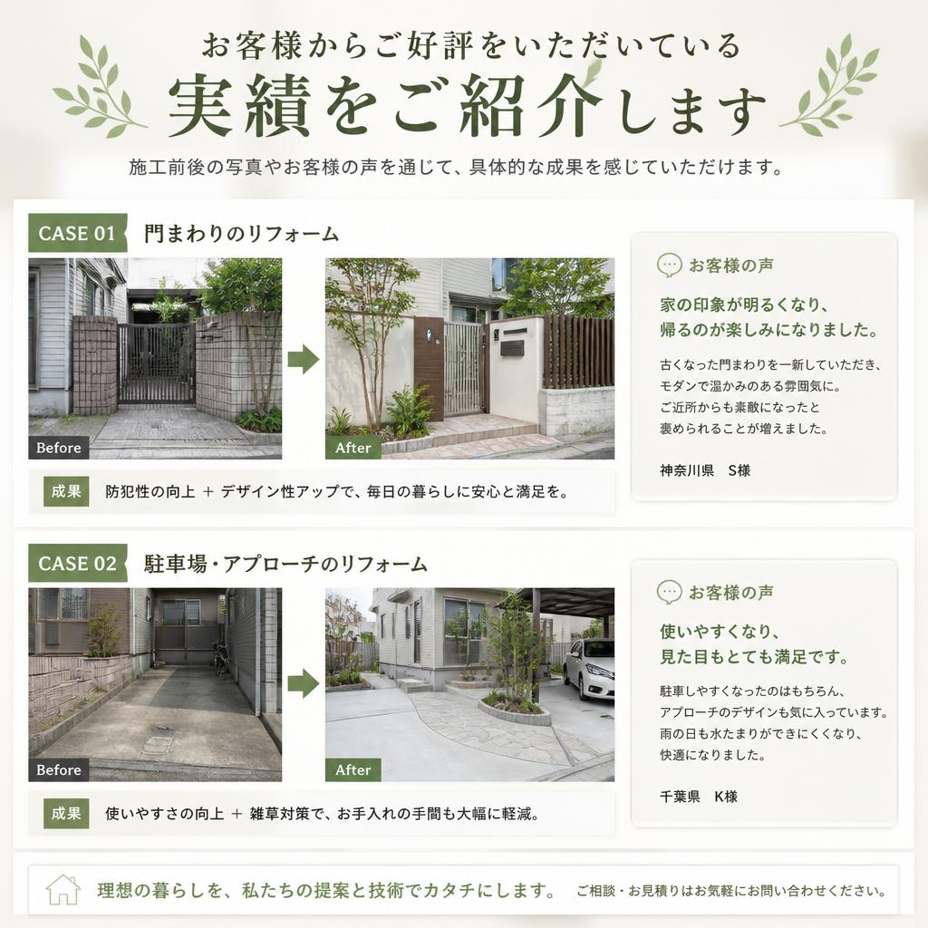 実際の施工事例