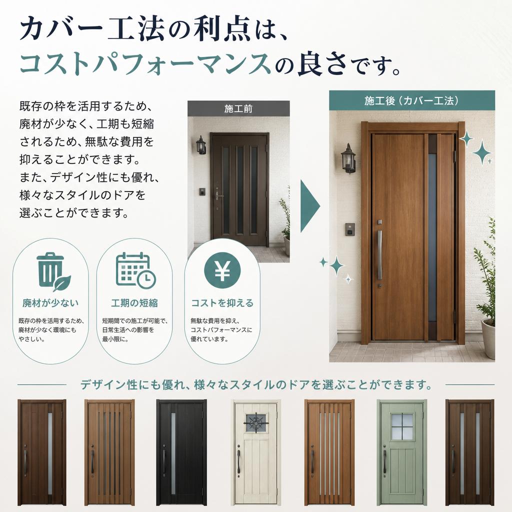 なぜカバー工法が選ばれるのか