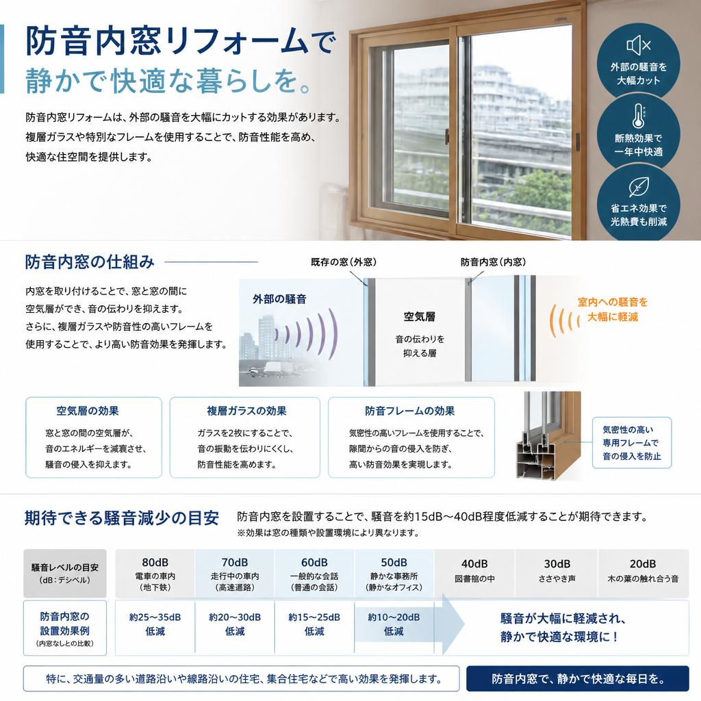 防音内窓の効果