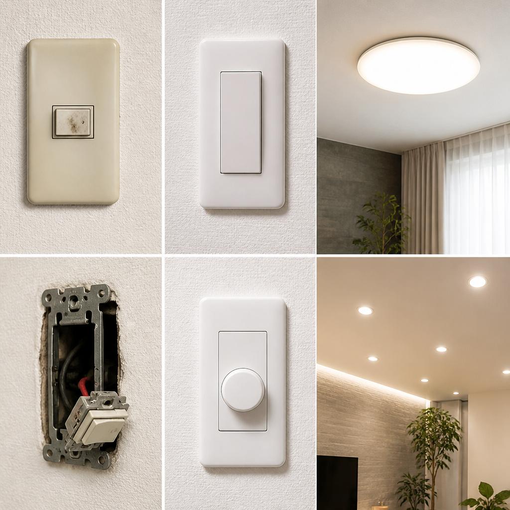 スイッチの不具合はお任せ！LED照明化で快適な暮らしを実現！