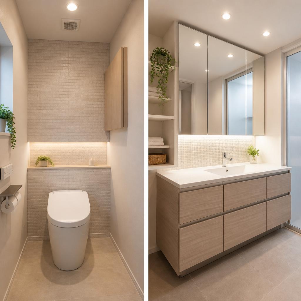 快適で美しい空間を実現！トイレや洗面所のリフォームはお任せください！